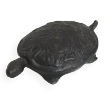 Cast iron turtle box