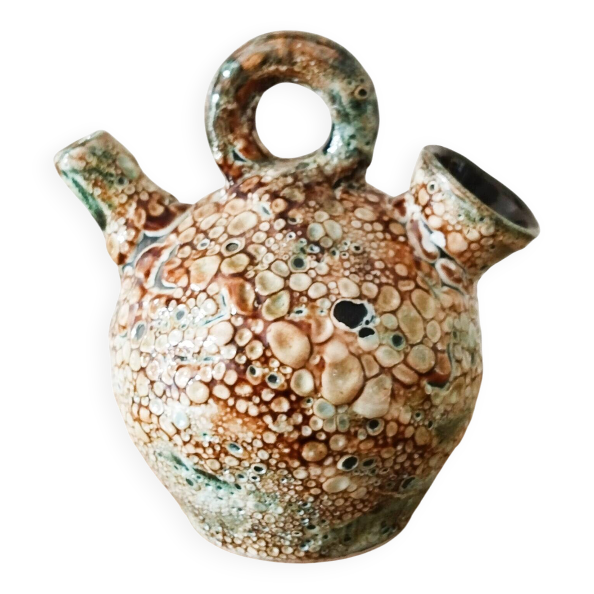 Honey ceramic jug or margoulette