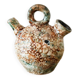 Honey ceramic jug or margoulette