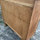 Vintage low TV unit / bookshelf sideboard with tapered legs.