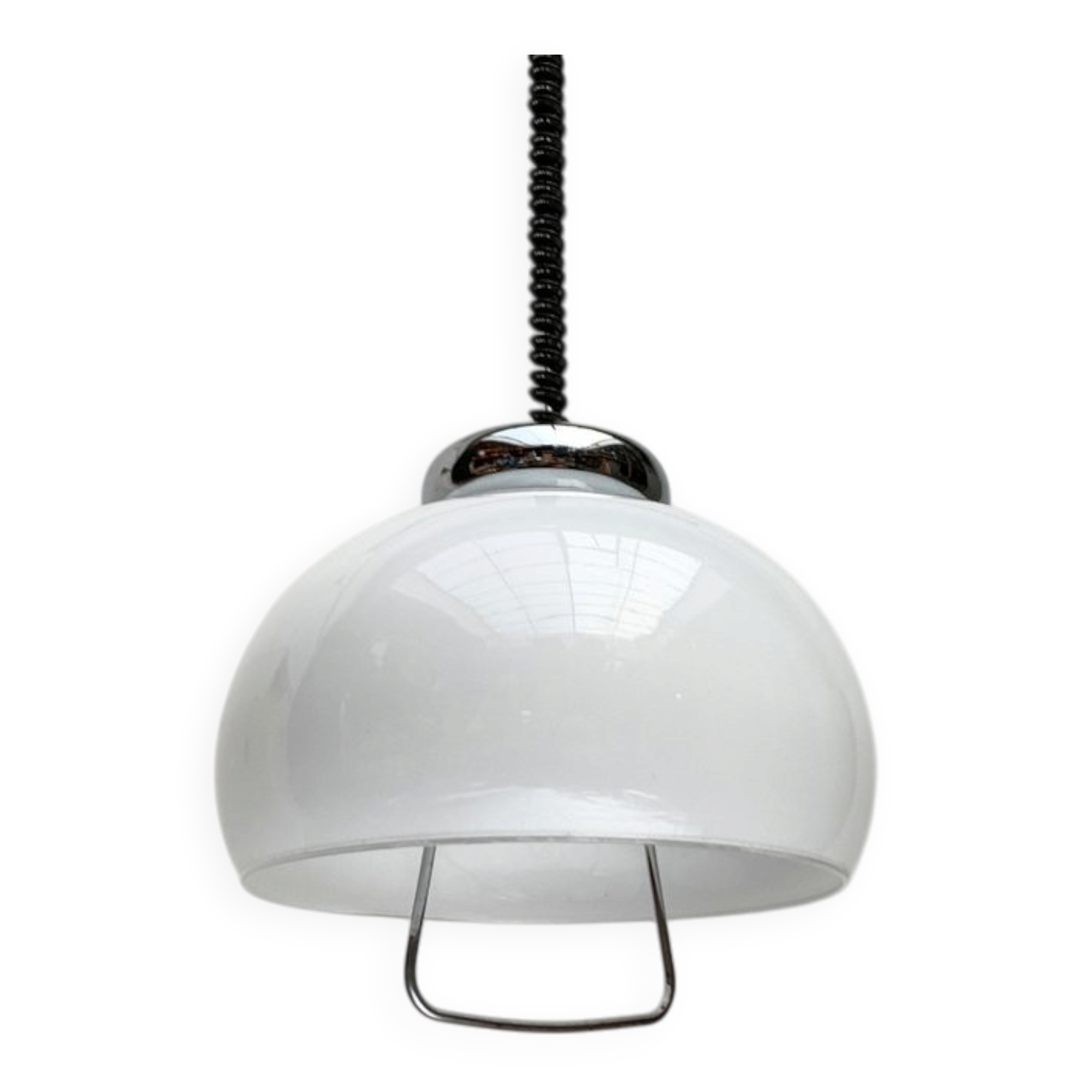 Italian glass pendant from the mid-century, 1960s.