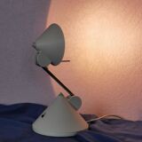 Halogen telescopic desk lamp, postmodern, 1980