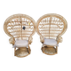 Paires de fauteuils emmanuelle Emmanuelle