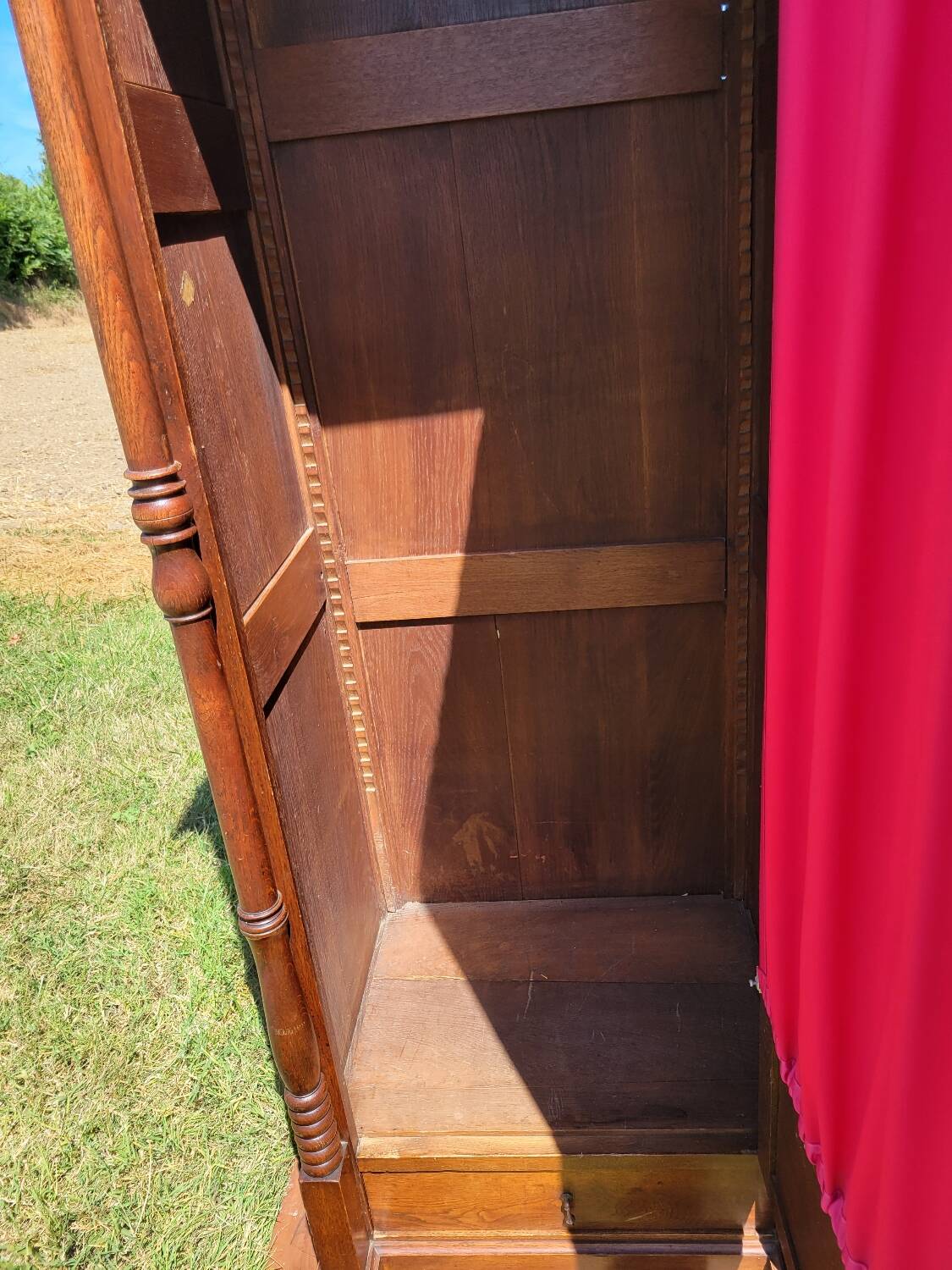 Armoire vitrée 1 porte