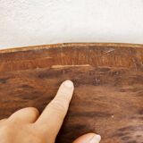 Baroque oval coffee table