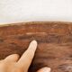 Baroque oval coffee table