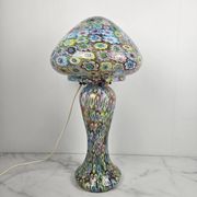 Fratelli Toso "Millefiore" Table Lamp in Murano Glass, Italy 1950's