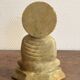 Buddha Sculpture Steatite Stone Lard India Asia Padmasana Abhaya Mudra