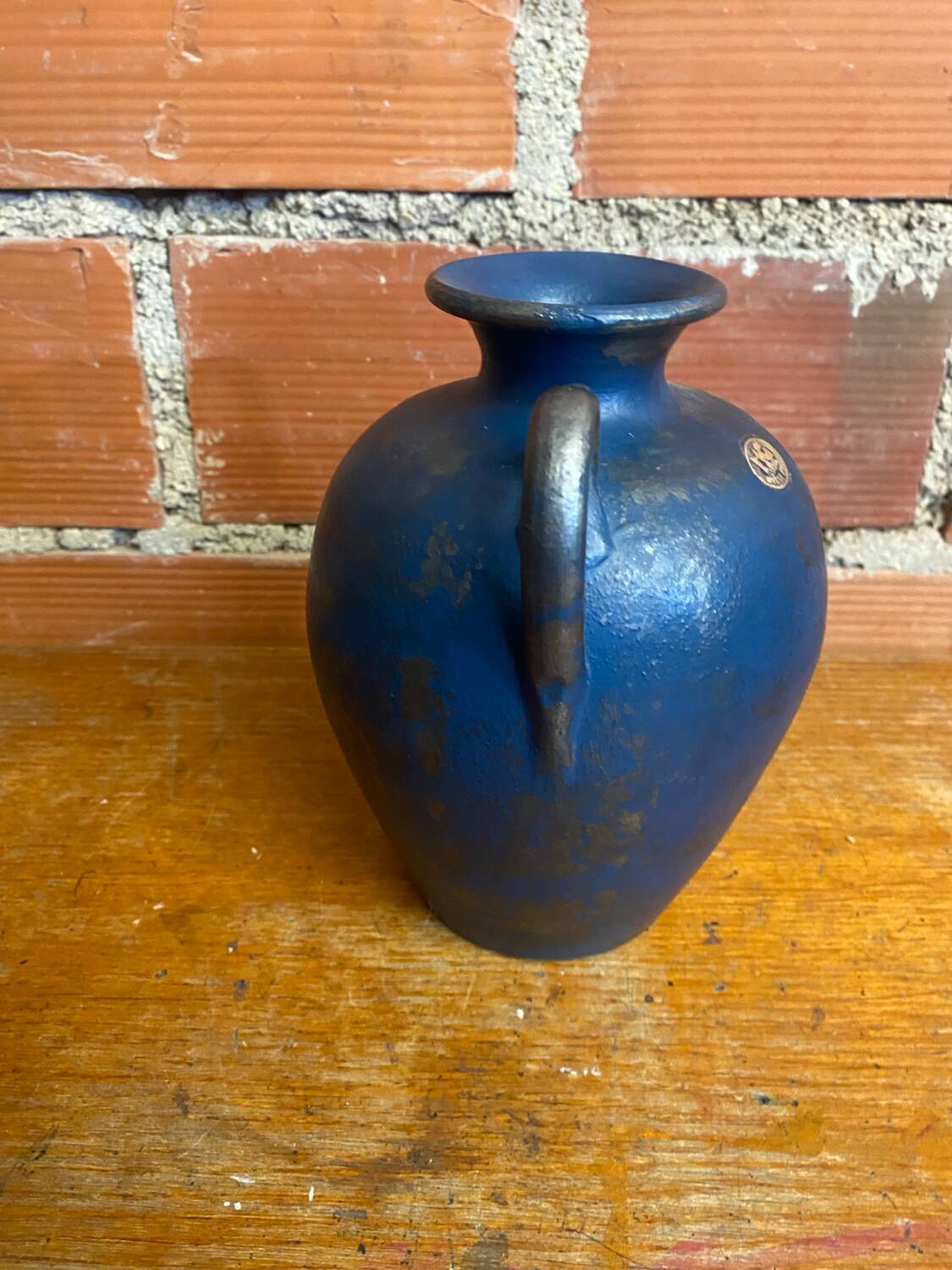 MG Studio Ceramic Vase by Mastro Giorgio Umbria 50’s Italy Vintage