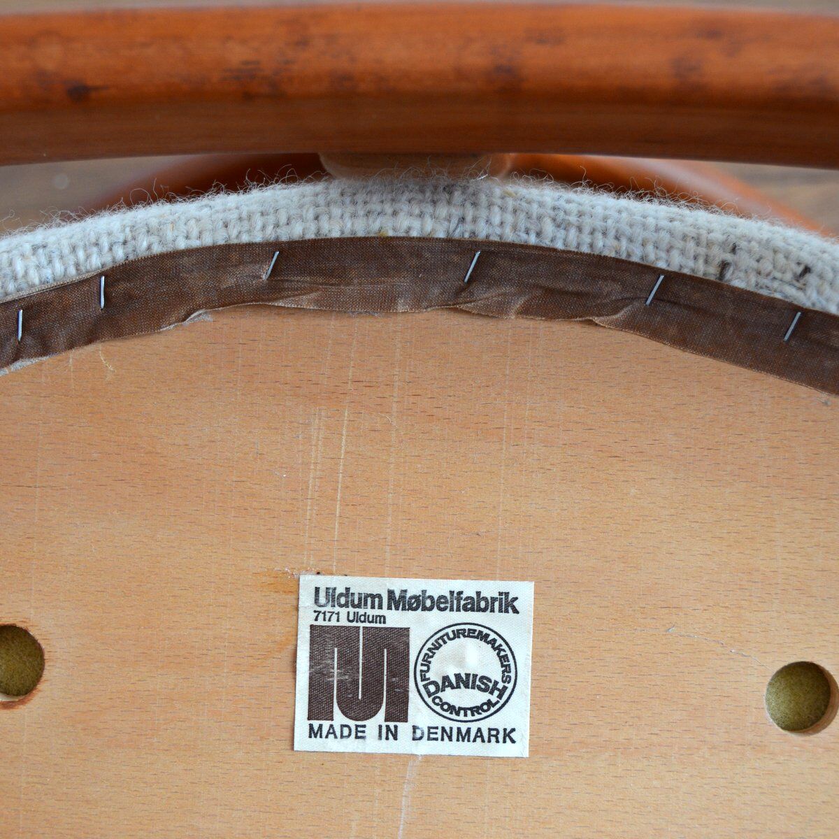 Vintage Scandinavian chair Juliane by Johannes Andersen 1960s