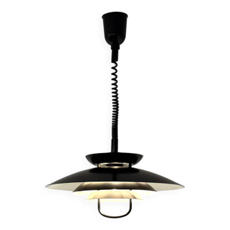 Vintage Scandinavian-style bowl lamp, Massive