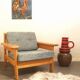Danish vintage design arm chair in oak - Laboremus Viborg