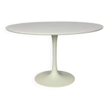 Mid-Century Space Age Tulip Dining Table in White by Arkana, 1960s