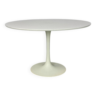 Mid-Century Space Age Tulip Dining Table in White by Arkana, 1960s