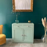 Old green "country" buffet