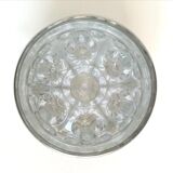Flower pick on pewter cup