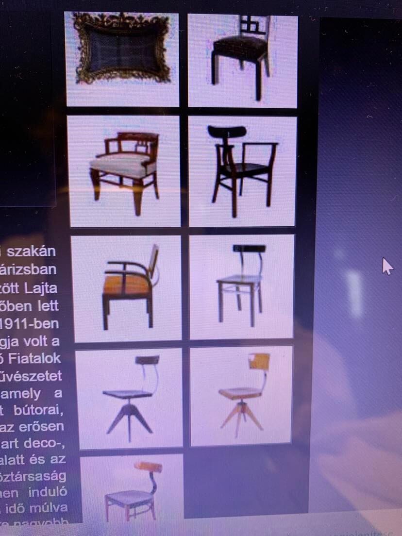 2 Art deco chairs