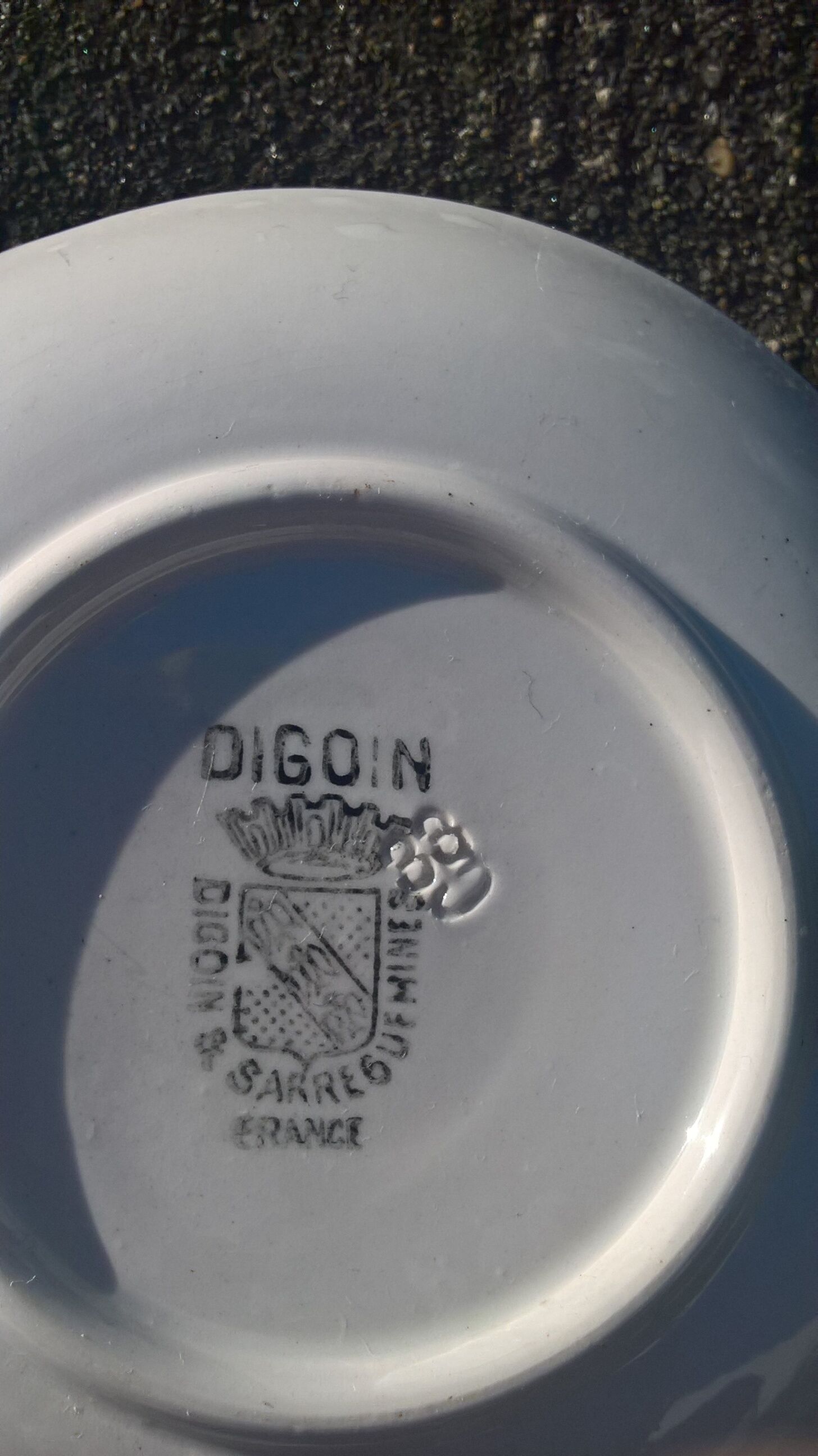 Digoin Sarreguemines Plates