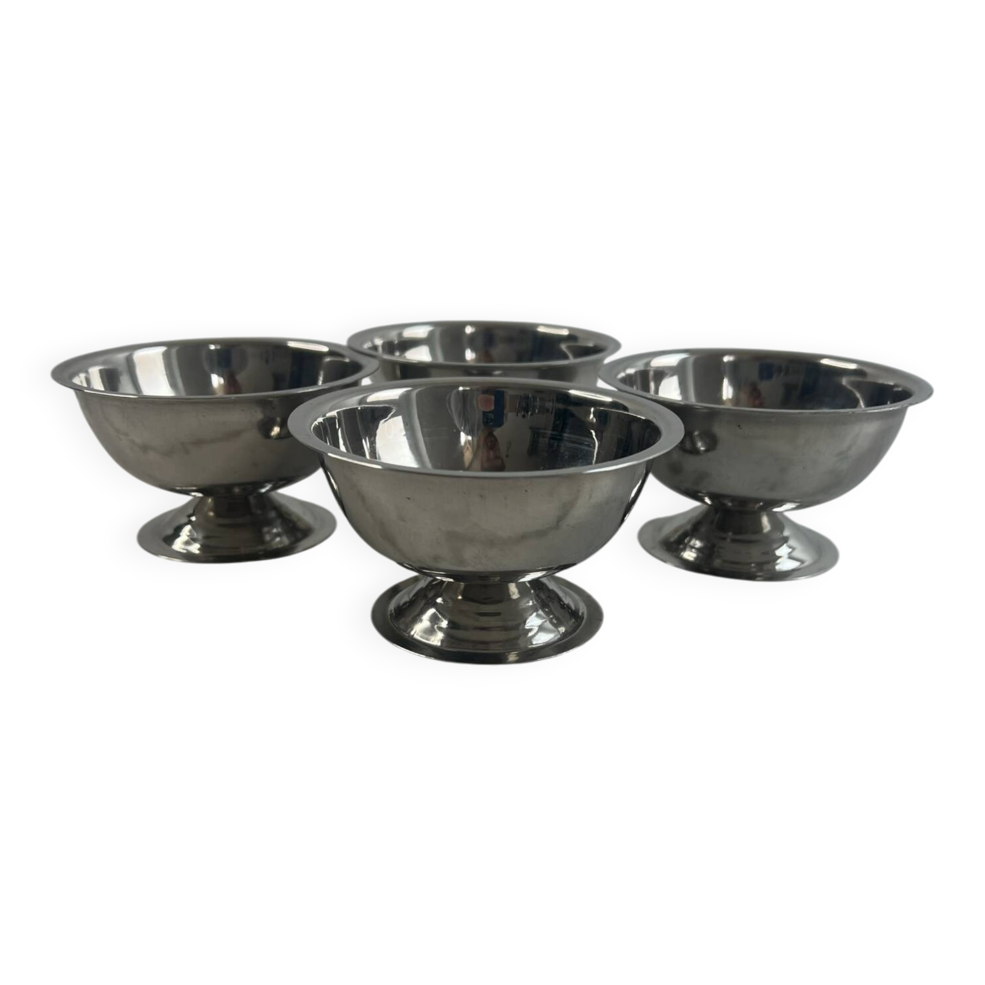 Coupelle en inox lot de 4