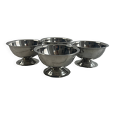 Coupelle en inox lot de 4