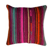 Housse de coussin kilim turc vintage 40 x 40 cm