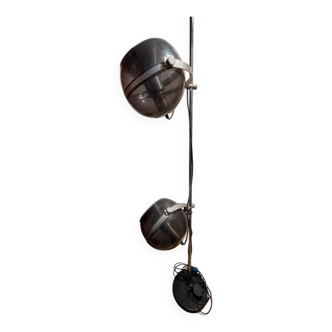 Vintage 1970s Chrome Eye Ball Floor Lamp