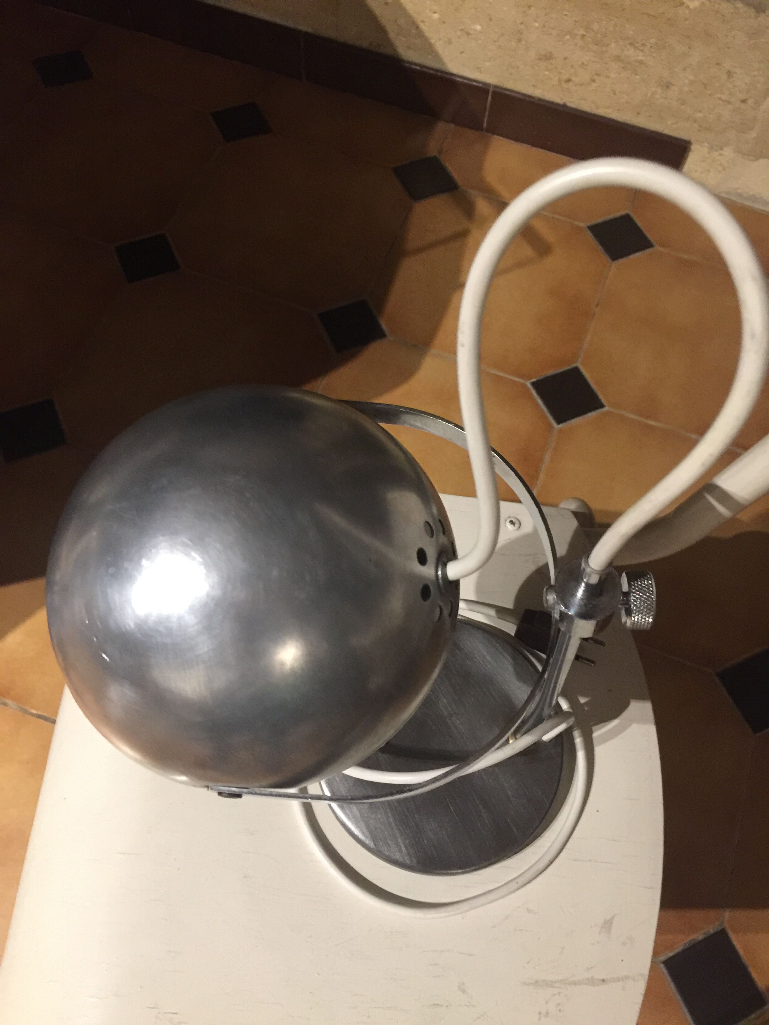 The 1970s 'Eye Ball' desk lamp