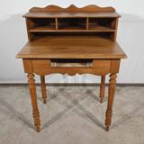 Petit Bureau à Gradin en Merisier Blond, style Louis Philippe – Fin XIXe