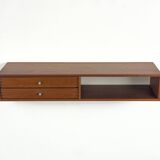 Teak Wall Console No. 132 by Kai Kristiansen for Aksel Kjersgaard, 1960s