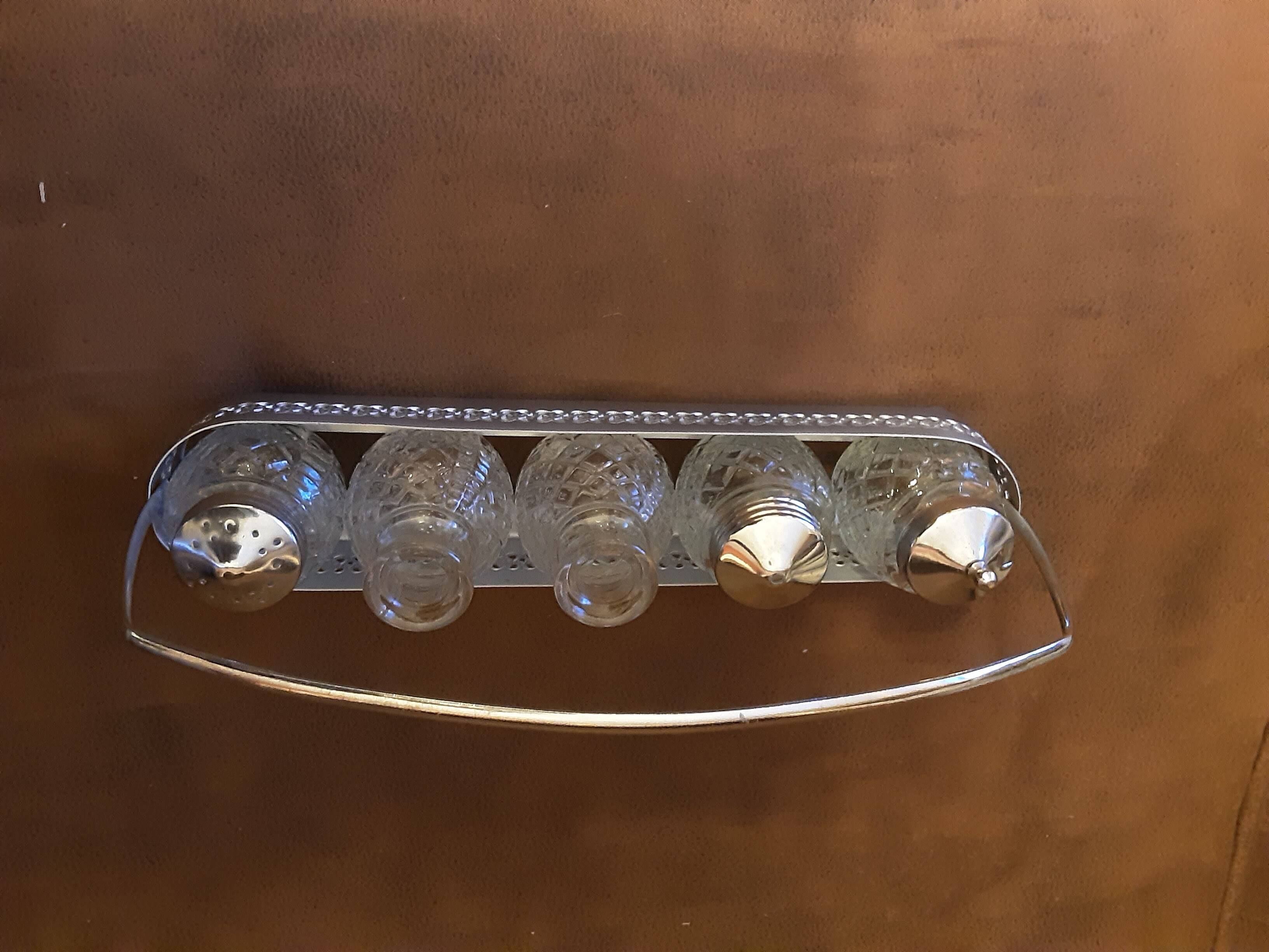 Vintage condiment set