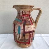 Ancien pichet céramique beige