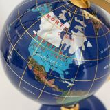 Gemmoglobe en pierres précieuses et laiton