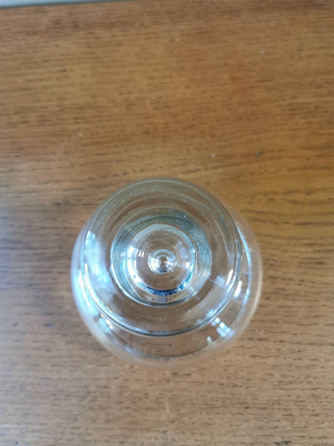 Set of 8 vintage bubble glasses