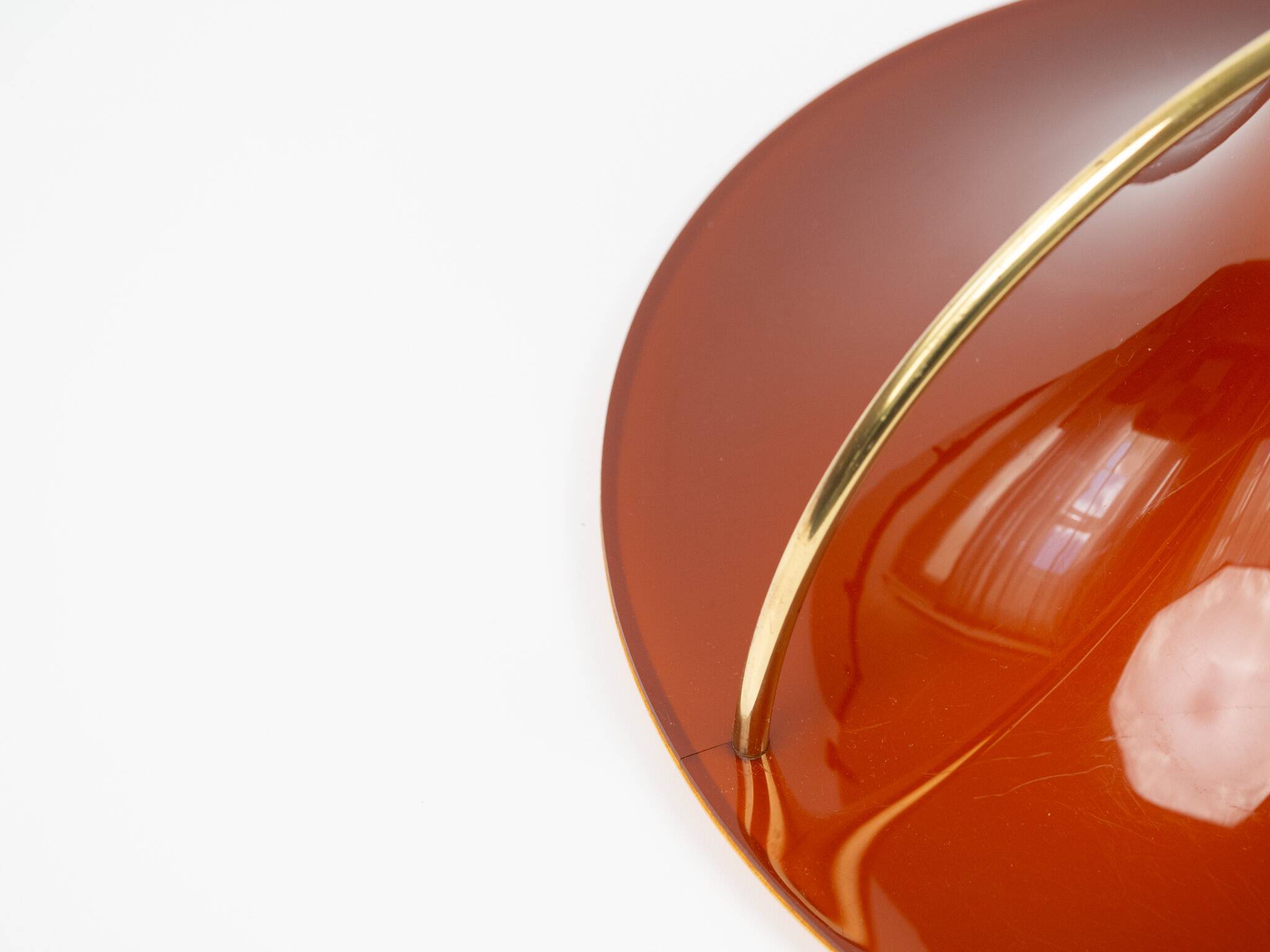 Danish vintage pendant lamp Single by Jo Hammerborg, Fog & morup, 1977