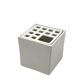 Studio Opi, White space age mod. Ikebana A ceramic vase / ashtray, Gabbiane