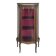 Napoleon III display cabinet with curved glass