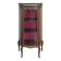 Napoleon III display cabinet with curved glass