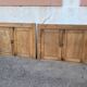 Pine cupboard duo