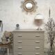 Commode parisienne vintage 50 60 shabby patine