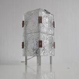 Vintage Glass  Table Lamp by Josef Hejtman for Kamenicky Senov,Czechoslovakia,1960's.