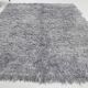 8x10 wool handmade gray kilim rug 253x300cm