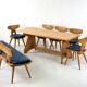 dining room set by Jacob Kielland Brandt for I. Christiansen - 1960s
