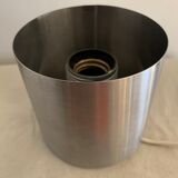 Spring Andrea Lazzari grey stainless spring lamp for Morosini 1970