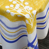 Nappe lin, coton, design Robert le Héros
