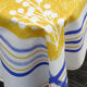 Nappe lin, coton, design Robert le Héros