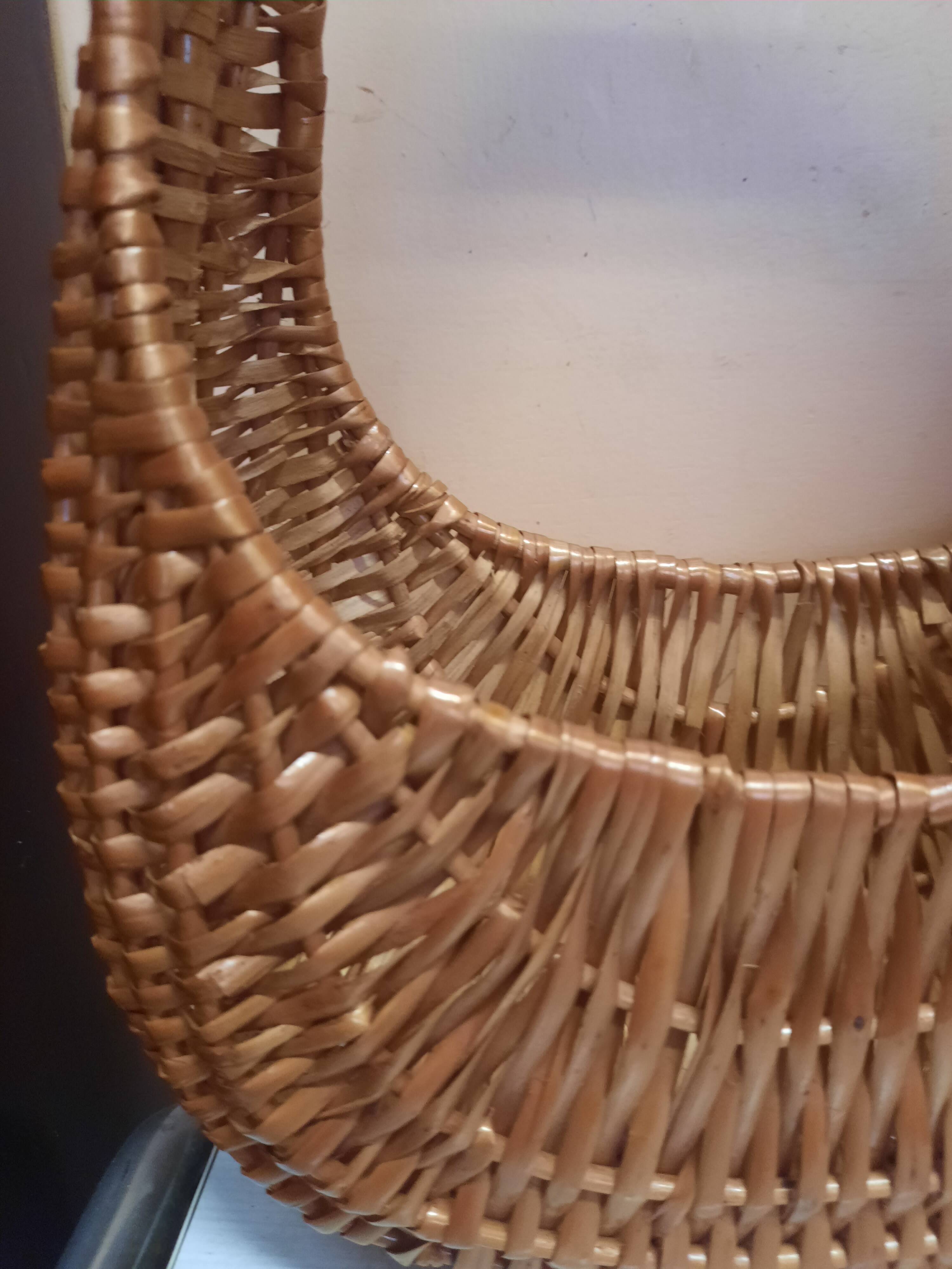 Vintage wicker basket