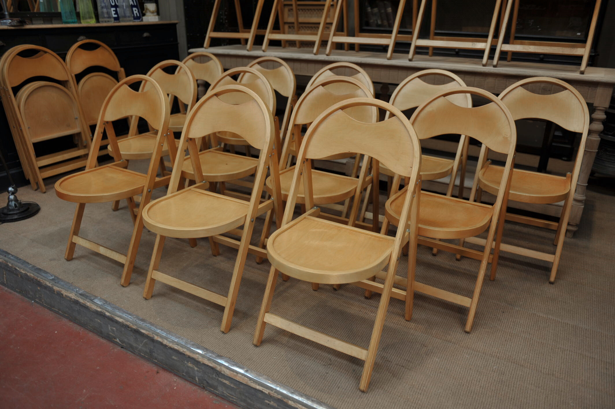 Old folding chairs OTK 1950s