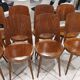 Set of 8 Baumann Bistrot chairs, Mondor model, vintage 1970s
