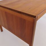 Vintage Large Danish Teak Extending Dining Table By Vejle Stole