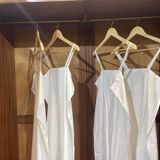 Penderie anglaise art déco en noyer des années 1930